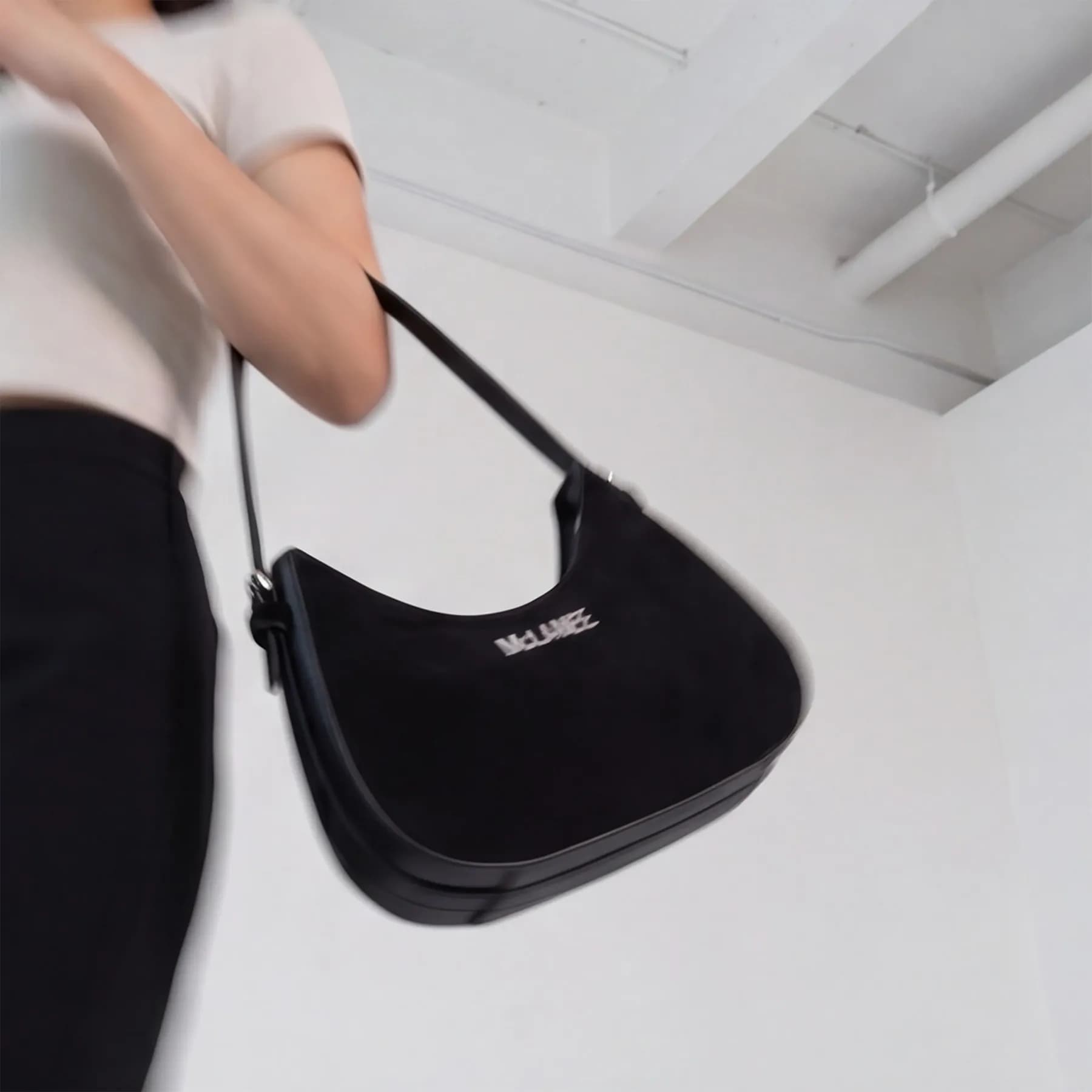 Elysia Leather Hobo Bag alternate view