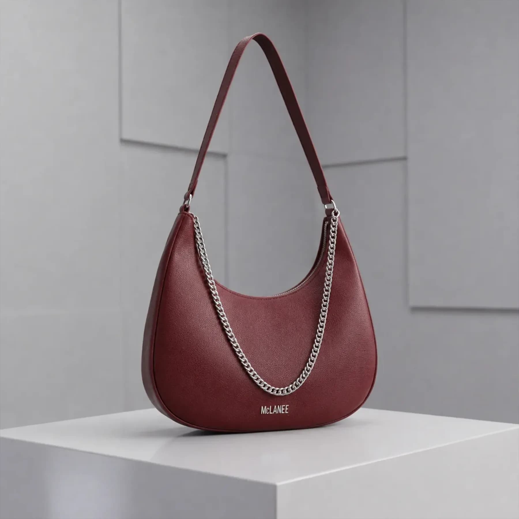 Estelle Crescent Hobo Bag