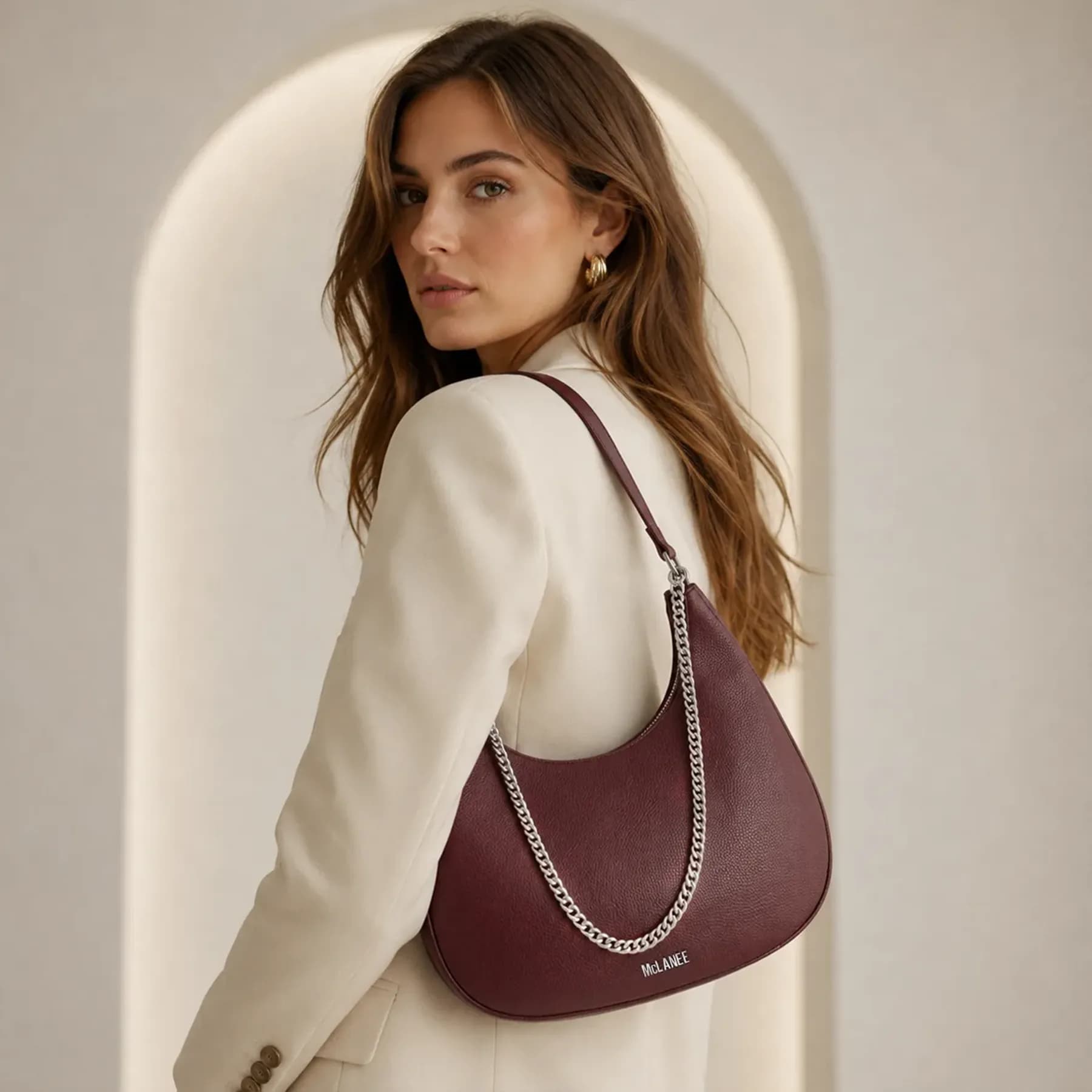Estelle Crescent Hobo Bag alternate view