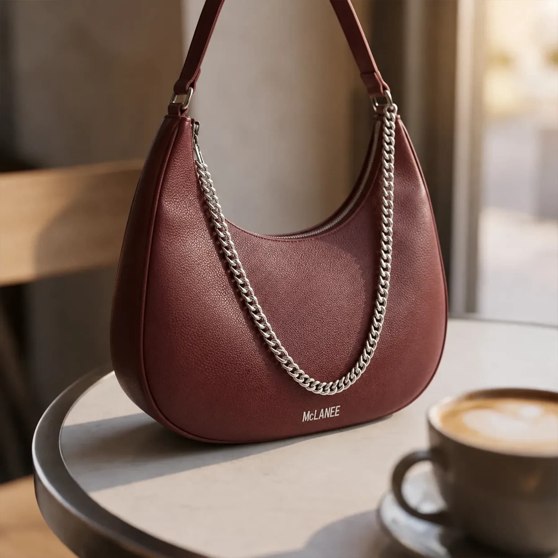 Estelle Crescent Hobo Bag thumbnail 7